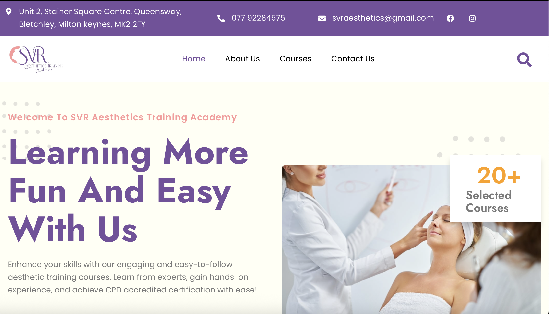 SVR Training Academy